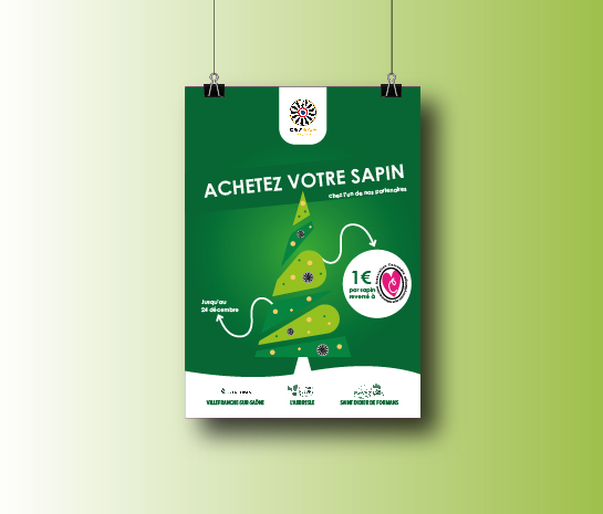 mockup affiche table ronde française à Villefranche-sur-saône